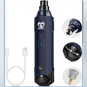 Casfuy Electric Pet Nail Grinder in Navy (D02)